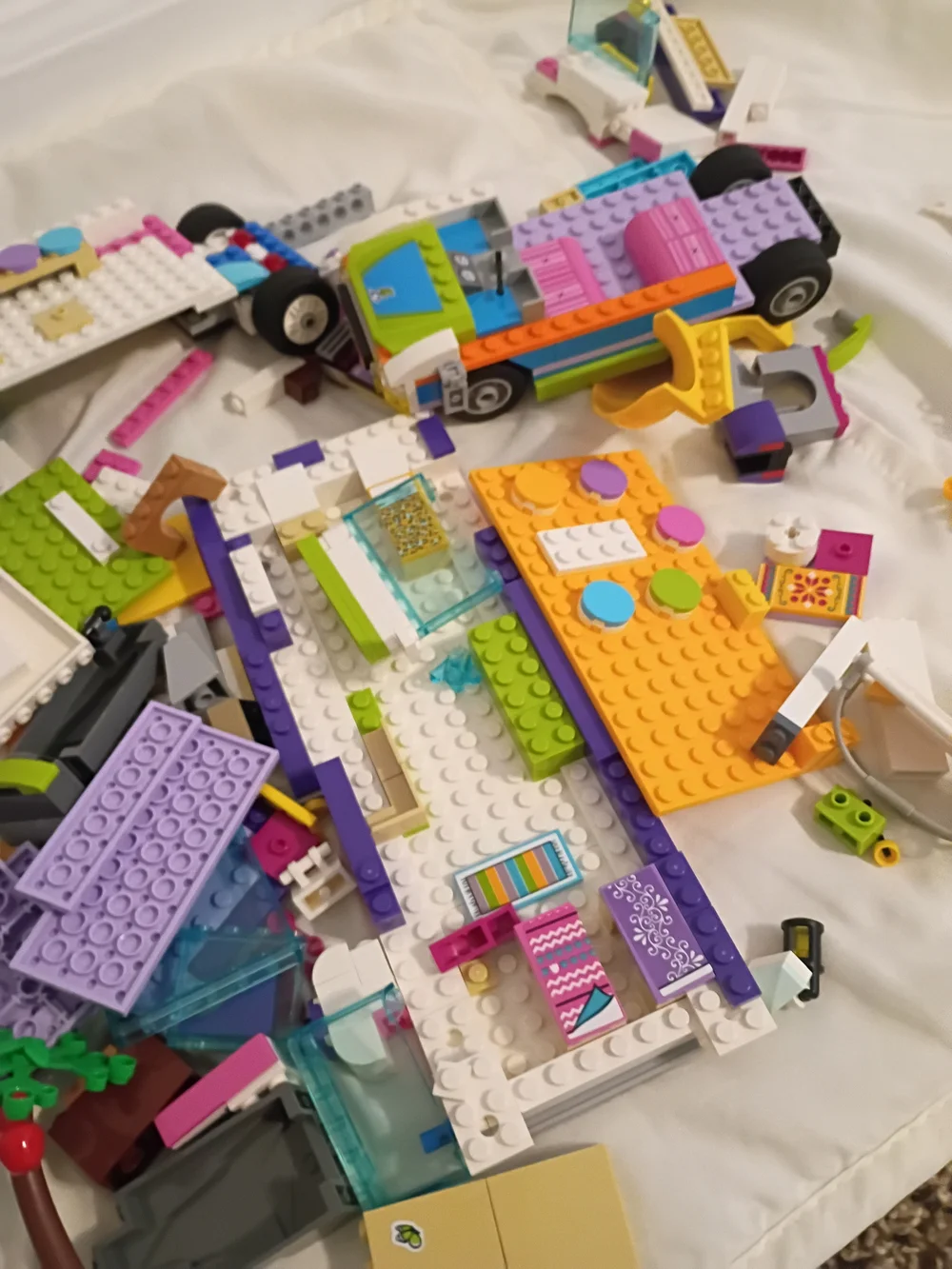 A lot of Legos.